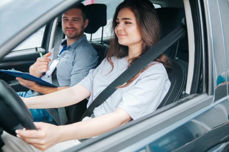 Learner driver taking a road test preparation course at Safe Gear Driving School in Richmond Hill