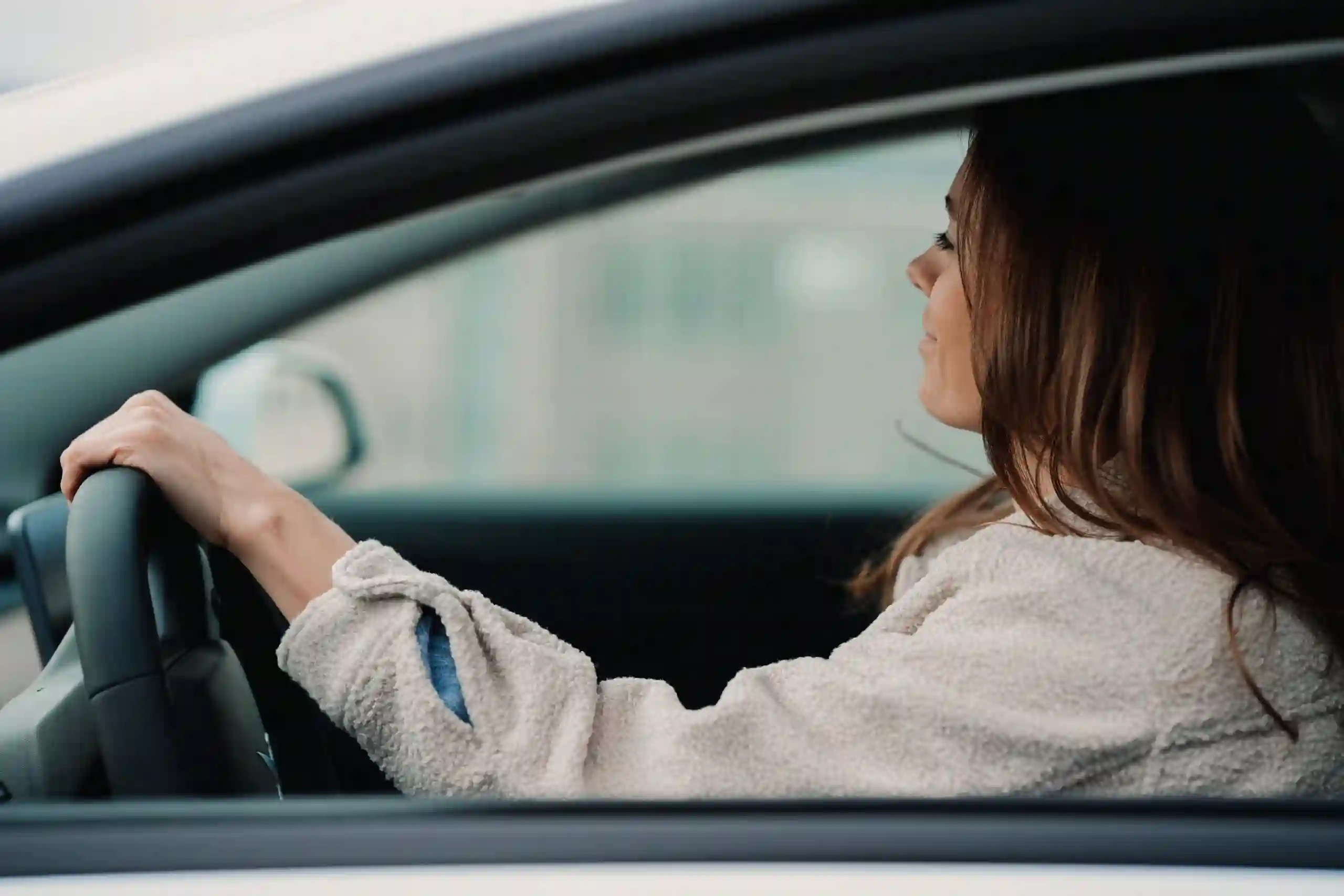 Student driver preparing for road test in Ontario with certified instructor